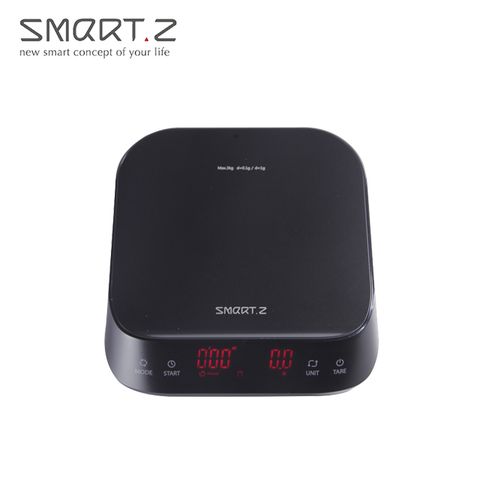 【非供營業交易使用】SMART.Z 電子咖啡秤 BSZ-3000 消光黑款AUTO自動計時