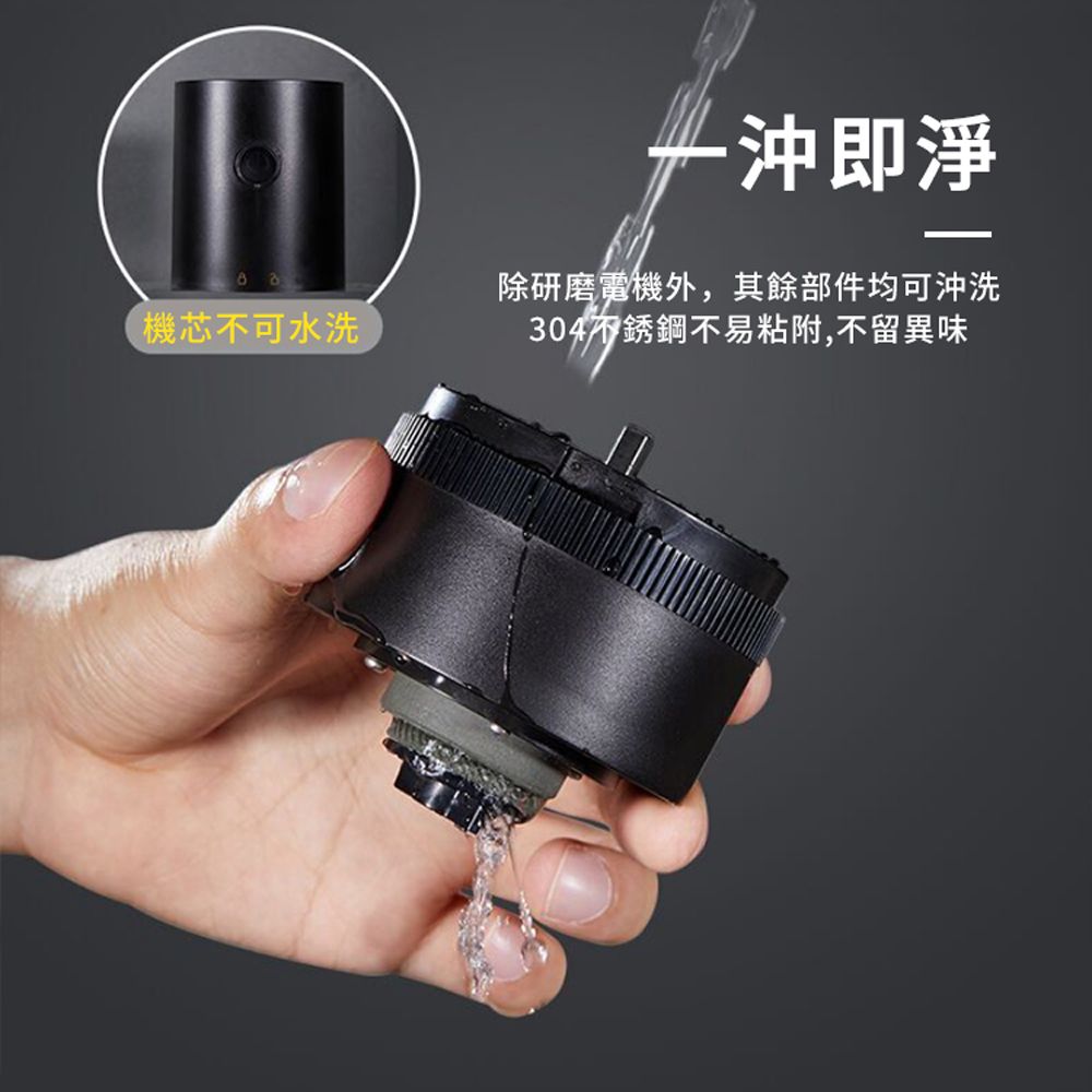 ANTIAN 多功能全自動咖啡磨豆機 家用小型咖啡研磨機 咖啡豆手磨機