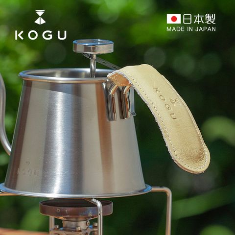 Shimomura 下村 【日本KOGU】日製咖啡考具握柄專用植鞣皮革隔熱套