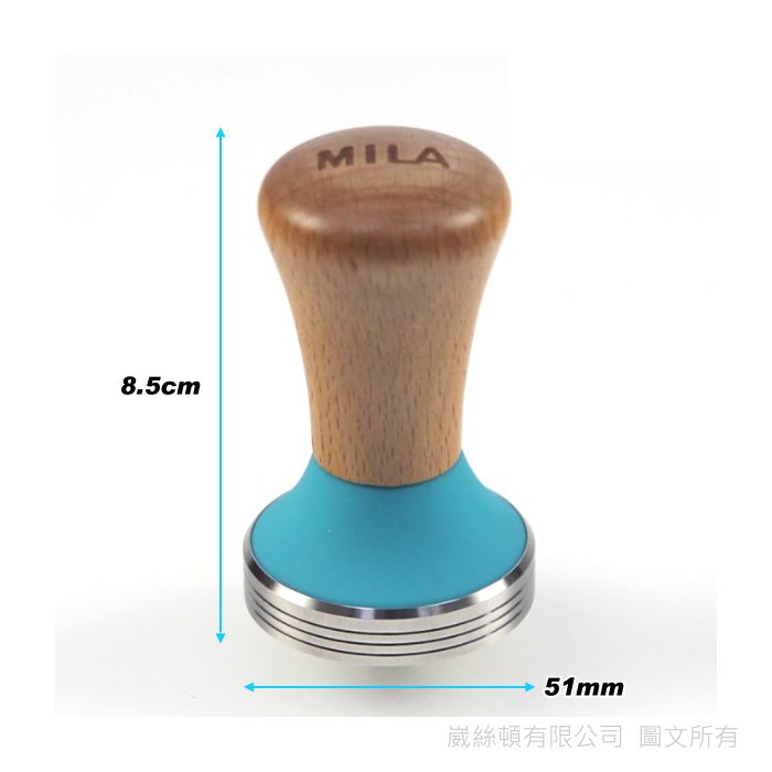 MILA  櫸木色彩矽膠填壓器51mm-多色可選