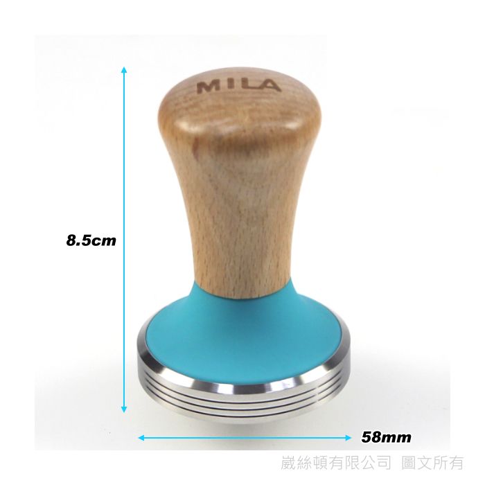 MILA  櫸木色彩矽膠填壓器58mm-多色可選