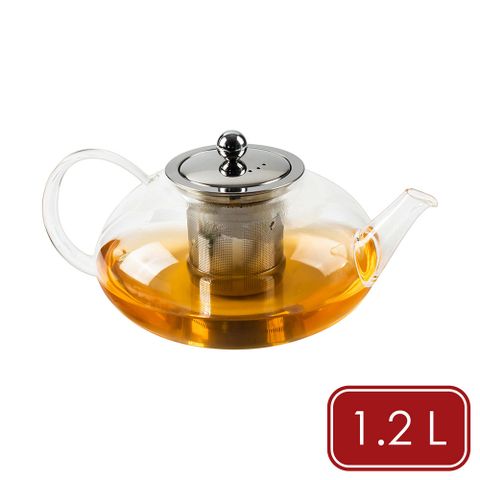 《Luigi Ferrero》Coffeina玻璃濾茶壺(1.2L)