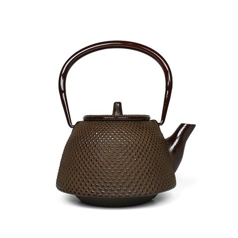 福介商店 南部鐵器 日本鑄鐵茶壺 岩戶鑄工所 南部型霰 急須0.4L-茶