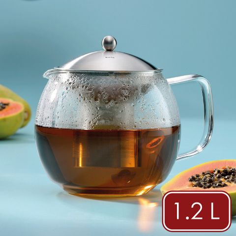 《KELA》Cylon玻璃濾茶壺(1.2L)