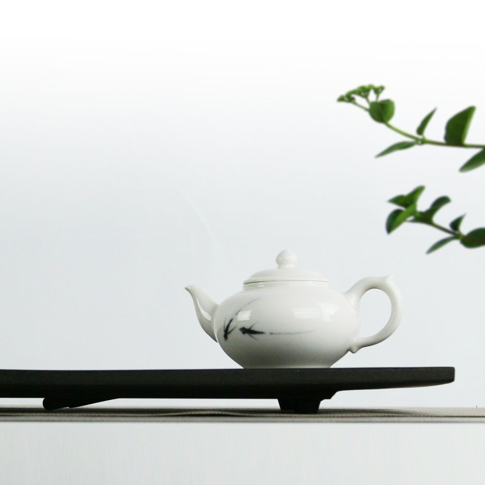 生活禪  玄武岩日式石茶盤-川流不息(40x22x3cm) B21-002台灣工藝