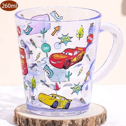 CARS汽車總動員閃電麥坤兒童水杯漱口杯牙刷杯260ml 003915(生日禮物 聖誕節 平輸品)【小品館】