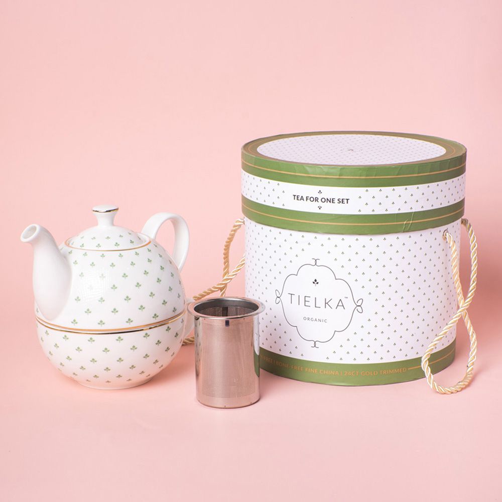  【PALIER】【Tielka】 All-in-one 下午茶茶具套組 (含茶壺 / 濾茶器 / 茶杯 / 茶杯盤各一)