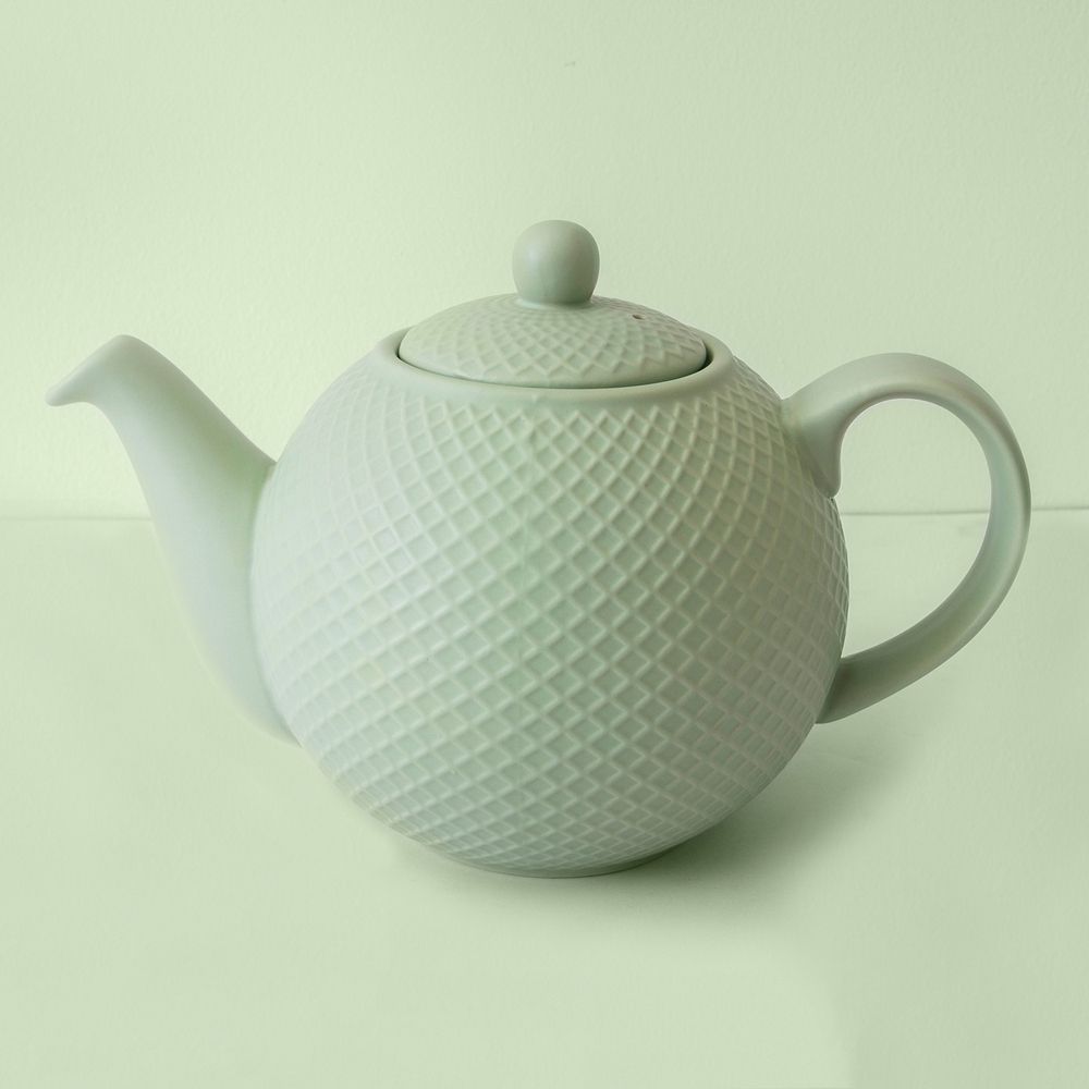 London Pottery Globe陶製茶壺(格紋綠900ml) | 泡茶 下午茶 茶具