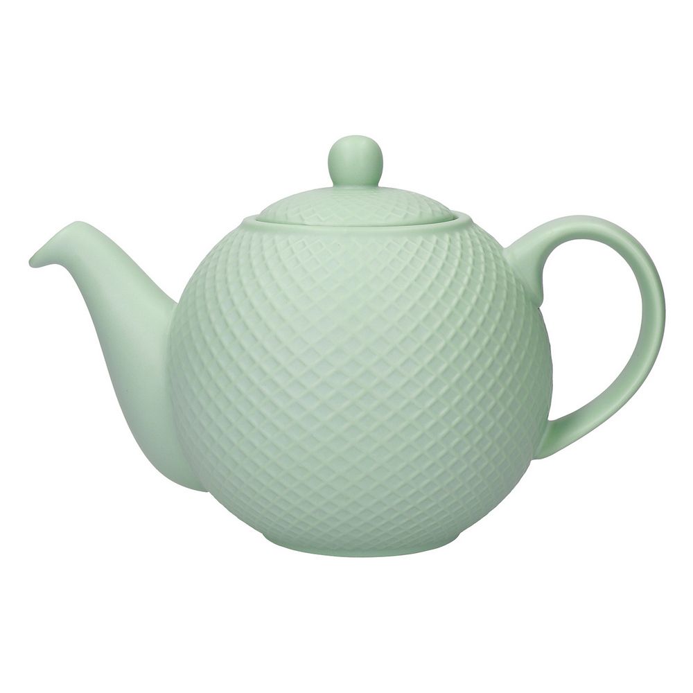 London Pottery Globe陶製茶壺(格紋綠900ml) | 泡茶 下午茶 茶具