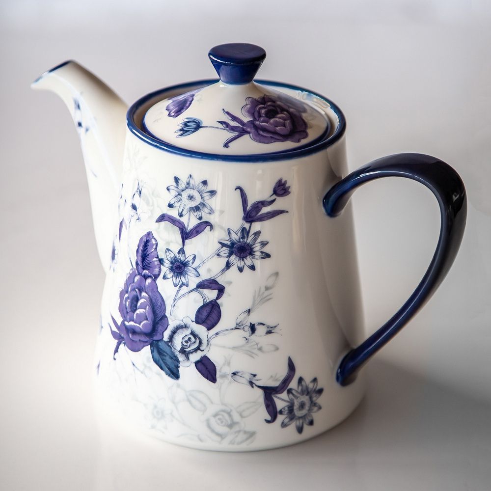 London Pottery BlueRose陶製茶壺(900ml) | 泡茶 下午茶 茶具