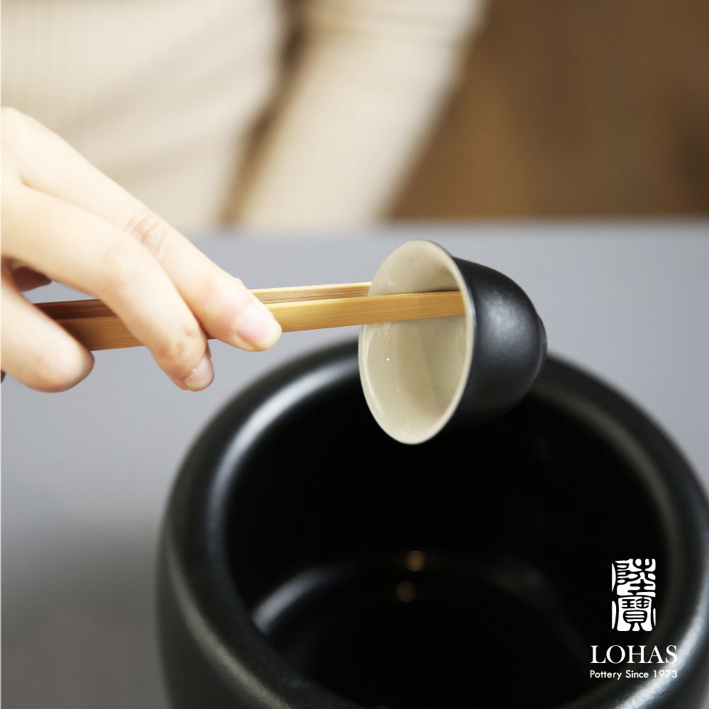 LOHAS 陸寶  蘭花竹茶道 茶則茶夾茶針布袋 精緻茶配件