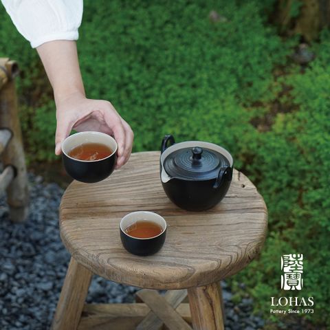 LOHAS 陸寶 陶然蓋碗旅行組-禪風黑