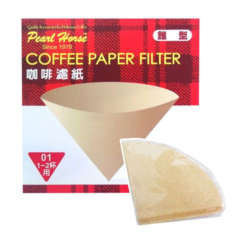 【日本寶馬牌】椎型咖啡濾紙-1~2杯用 (40枚入/盒)