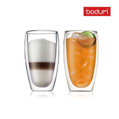 【Bodum】PAVINA 雙層玻璃杯兩件組450cc