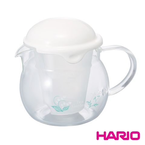 HARIO KIRARA蛋型白色茶壺 / CHY-36-W