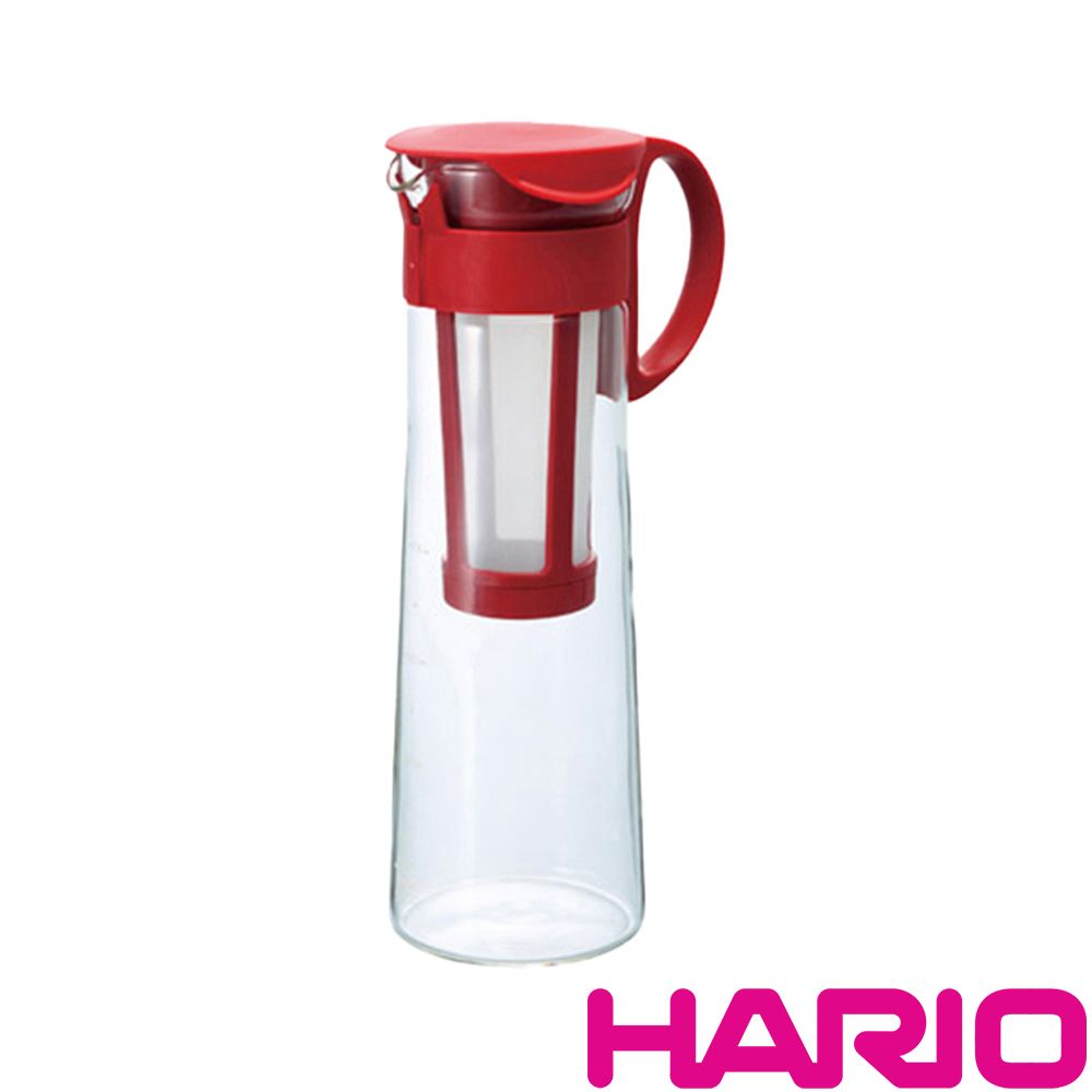 HARIO  紅色冷泡咖啡壺 1000ml MCPN-14R