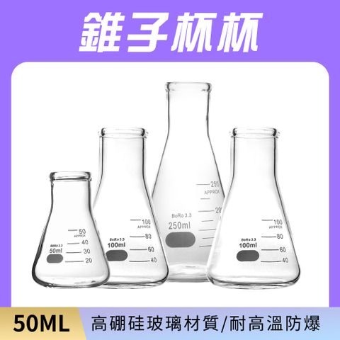 2入 三角燒杯50ml 165-GCD50