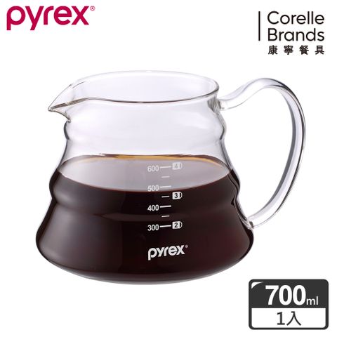 Corelle Brands 康寧餐具 康寧Pyrex Caf 咖啡玻璃壺 700ML