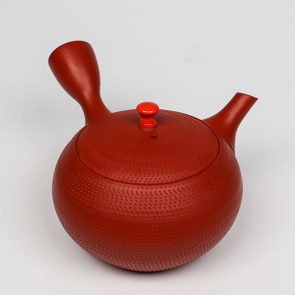 中国陶磁器 元染 丸壺 - 陶芸