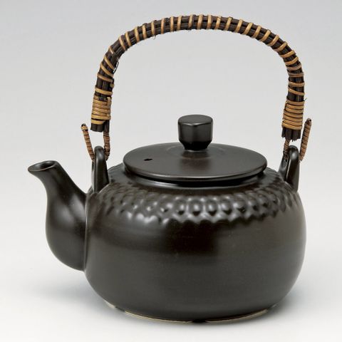 【福介商店】日本陶壺 萬古燒 達摩超耐熱 陶壺1.2L