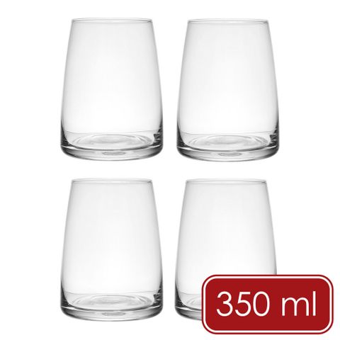 《Mikasa》Palermo水晶玻璃杯4入(350ml)