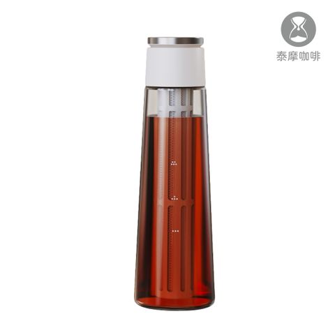 TIMEMORE 【 泰摩】冷萃咖啡 冰錐冷泡瓶 600ml 白色(冷泡茶 水果茶 冷泡咖啡皆可)