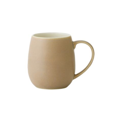 日本ORIGAMI 摺紙咖啡 Barrel Aroma 馬克杯（320mL）（奶茶色）