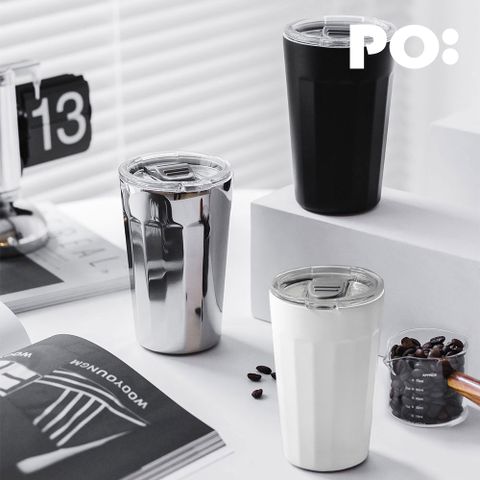 PO 【:Selected】丹麥ICONY MUG棱角保溫杯460ml(共3色)