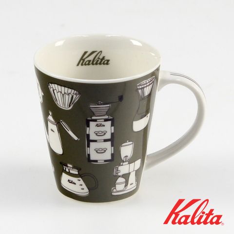 Kalita  馬克杯(咖啡杯水杯)300ml-卡其