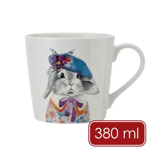 《Mikasa》Tipperleyhill瓷製馬克杯(淑女兔380ml)