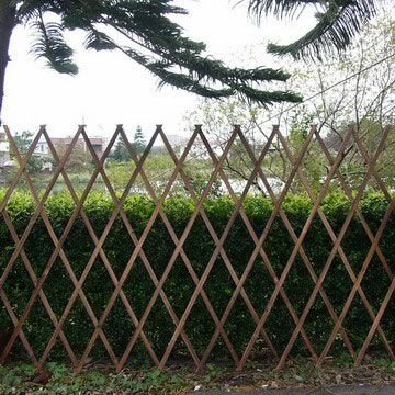 《園藝家》燻木伸縮籬笆(高120cm)