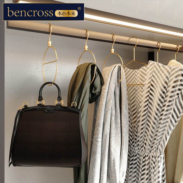 bencross 本心本來 金屬可旋轉配件掛勾-2入