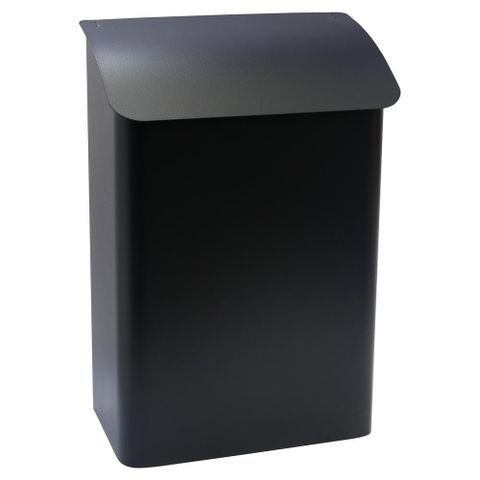 日式極簡信箱-砂黑