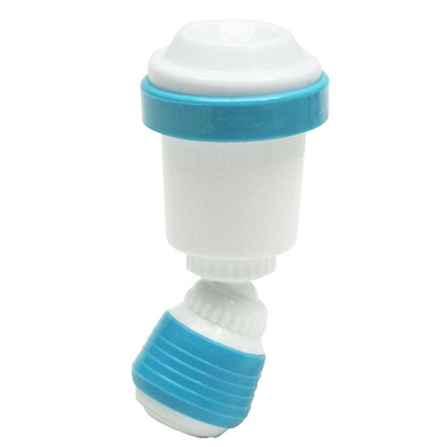  台灣製造多功能360度旋轉2段水流水龍頭節水省水器(LJ-008)