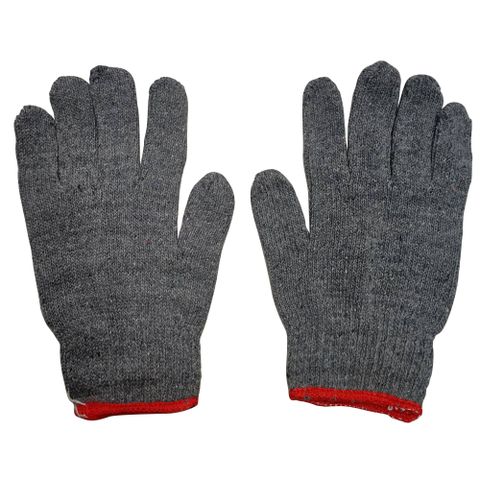 台製棉紗手套20兩（12雙入）-灰色