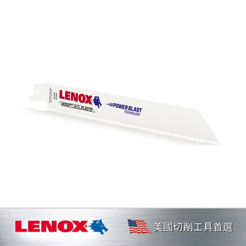 美國 狼牌 LENOX 雙金屬軍刀鋸片 厚金屬 更高強度，更長壽命 LET21519814R(5pc)