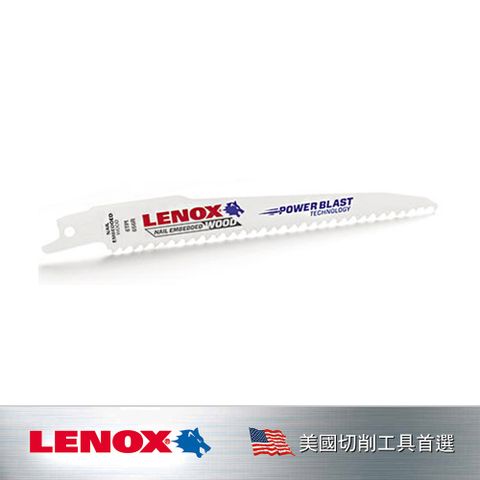 美國 狼牌 LENOX 雙金屬軍刀鋸片 木材切削 更高強度，更高壽命 LETC20572656R(5pc)
