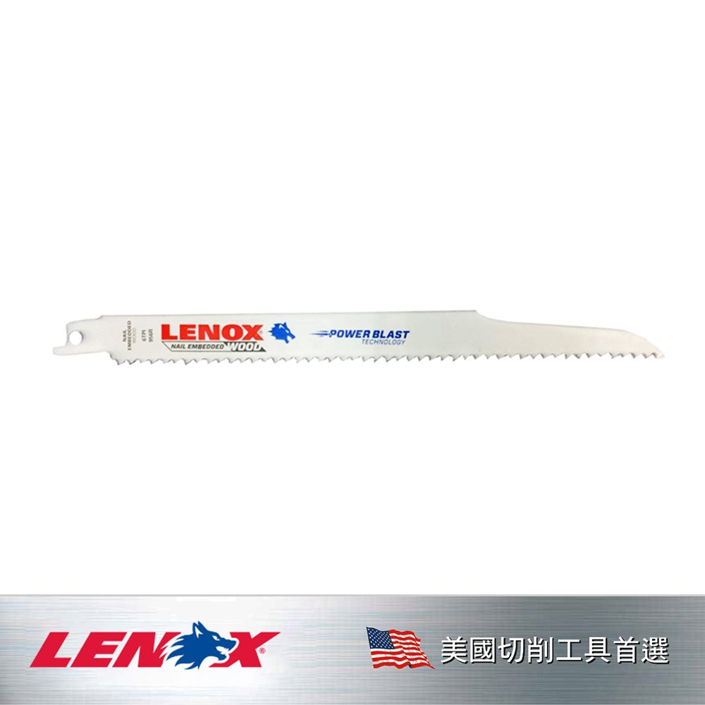 LENOX 狼牌 美國   雙金屬軍刀鋸片  木材切削 更高強度更高壽命 LETC20582956R(5pc)