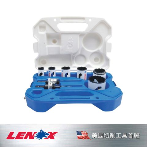 美國 狼牌 LENOX 9件裝圓穴鋸組套 LET30807700G
