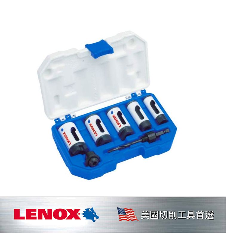 LENOX 狼牌 美國 狼牌  7件裝圓穴鋸組套 LET30805500A