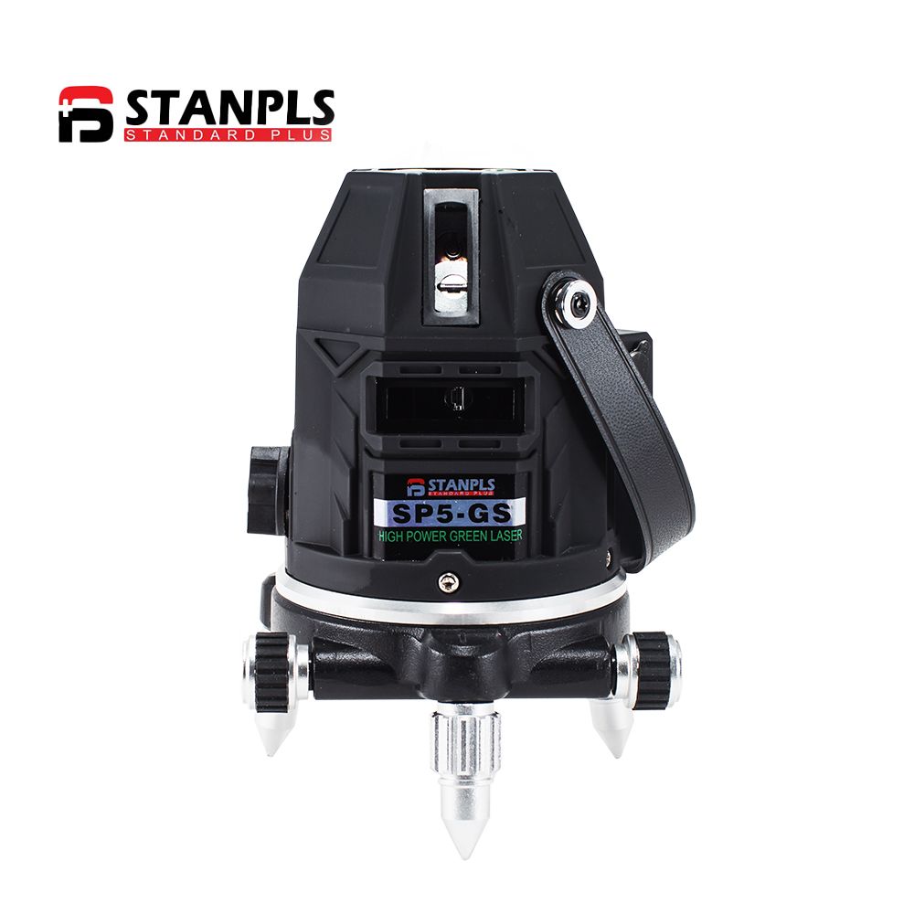  STANPLS 墨線/鐳射水平儀SP5-GS 5線4V1H 4 垂直 1水平 綠光LD進口鐳射管 擺錘式【TY】