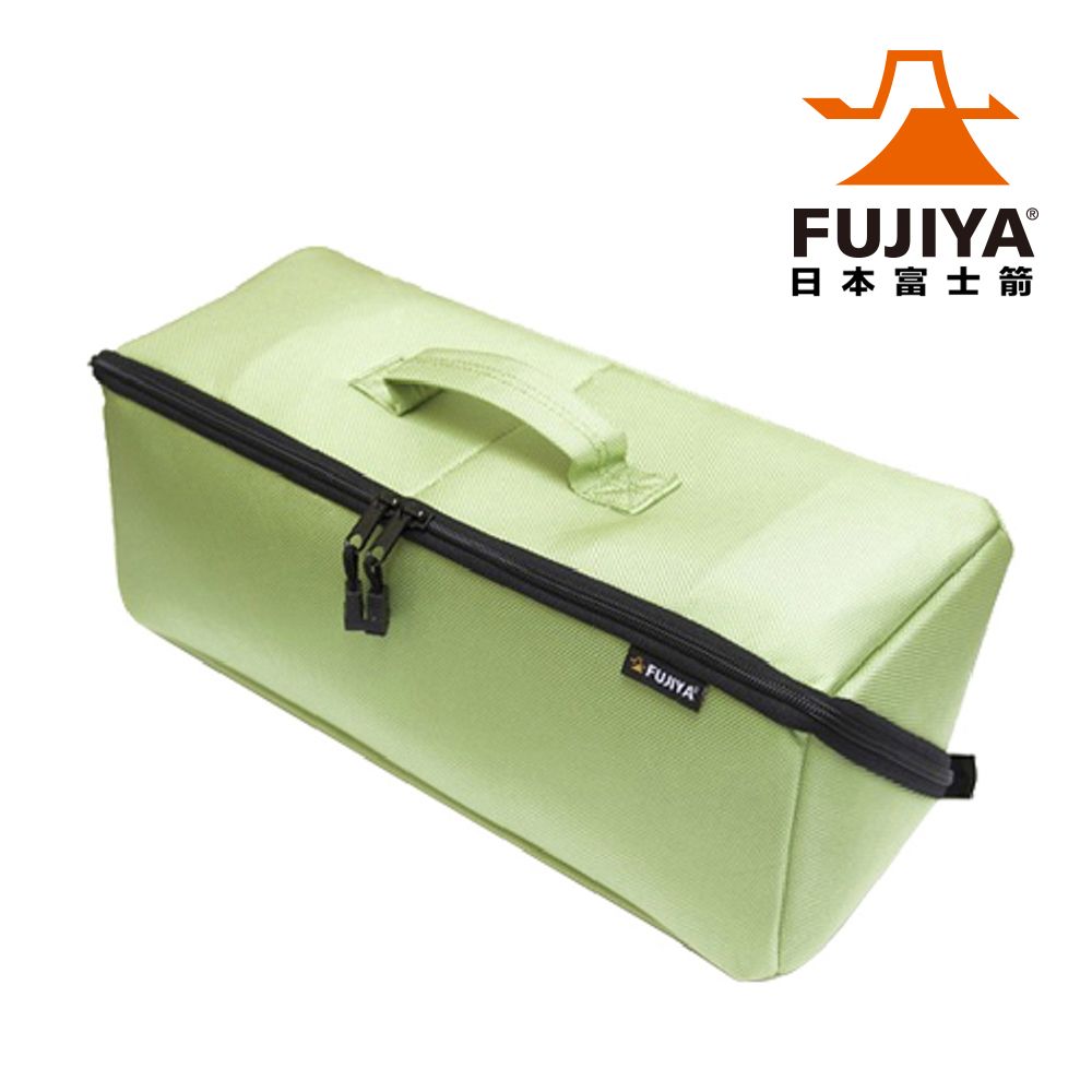 FUJIYA 富士箭 經典高緩衝大開口工具收納袋-活力綠-大(FTC2-LLG)