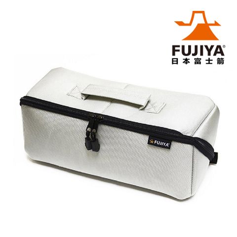 FUJIYA 富士箭 經典高緩衝大開口工具收納袋-科技灰-中(FTC2-MIG)