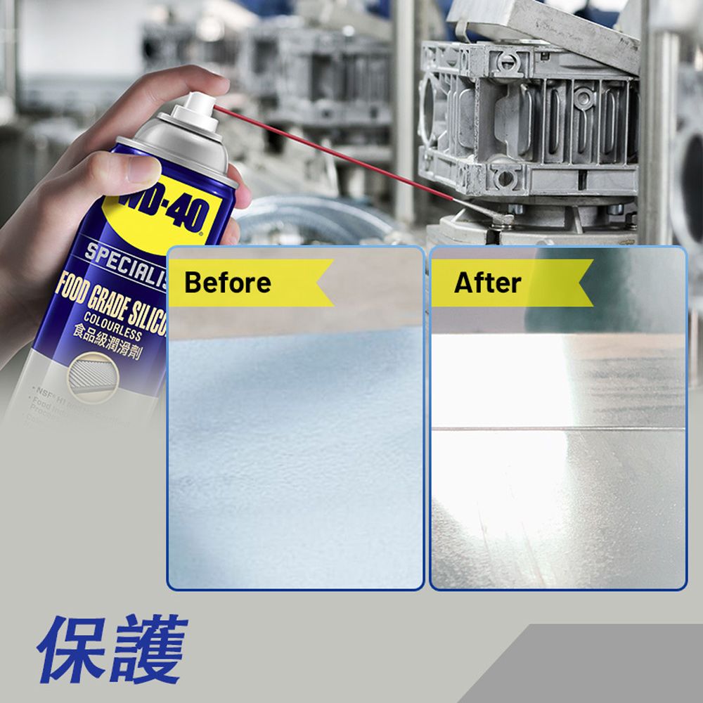 WD-40  SPECIALIST 食品級潤滑劑 360ml解決您想要潤滑又擔心食品品質的煩惱