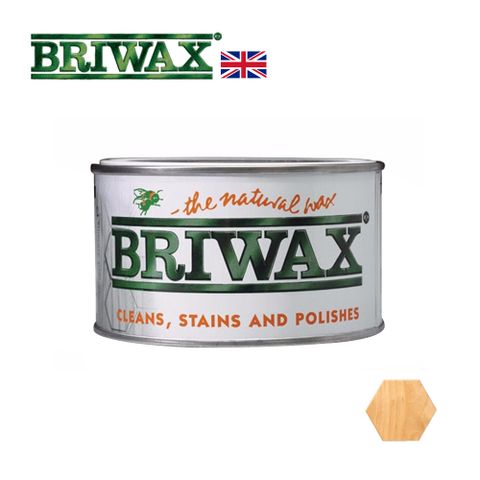 Briwax 拋光上色蠟-原色 370g