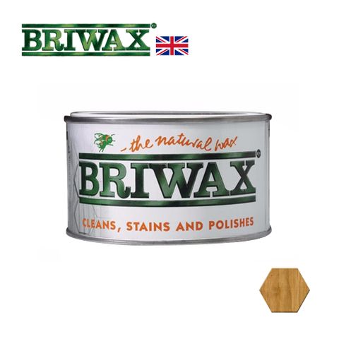 Briwax 拋光上色蠟-鄉村松木色 370g