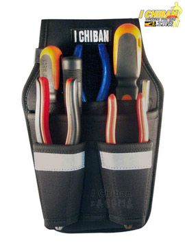 【I CHIBAN 工具袋專門家】JK1211 反光鉗袋 耐用防潑水 腰袋 插袋 工作袋 鉗子