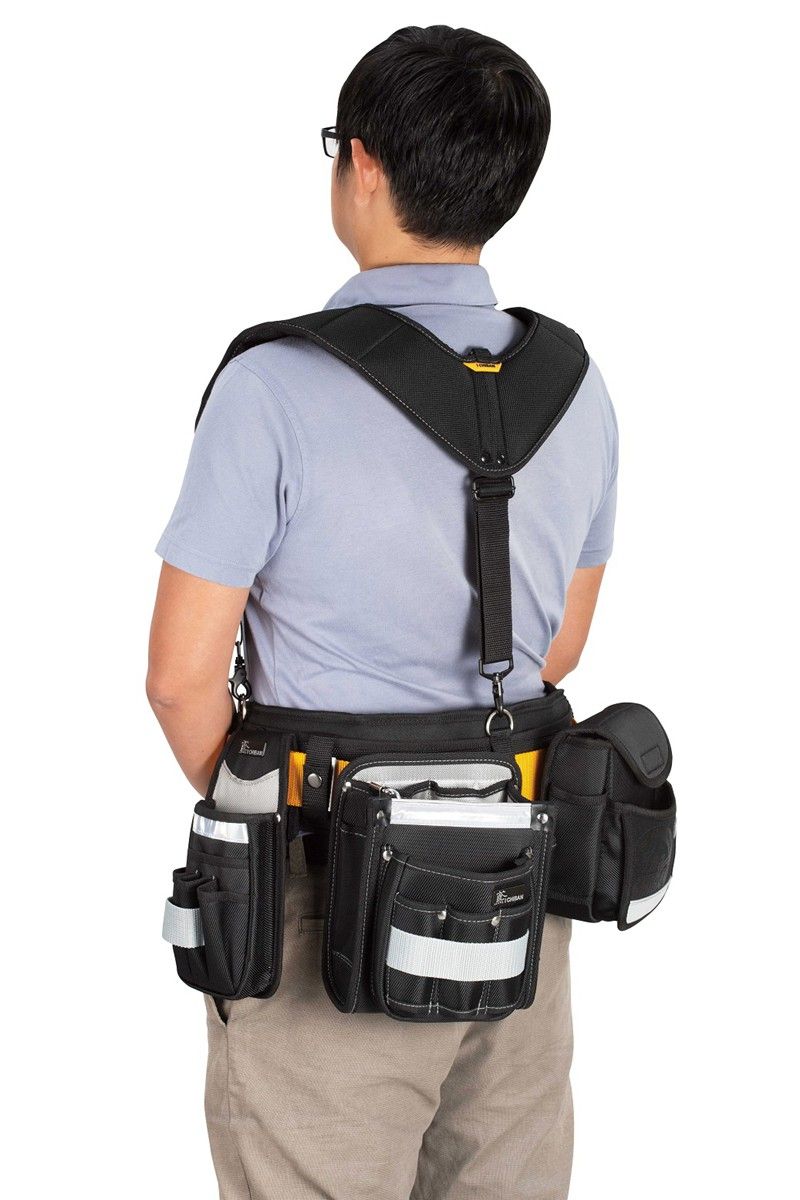 I CHIBAN 【 工具袋專門家】一番JK3001反光釘袋快速便利耐用防