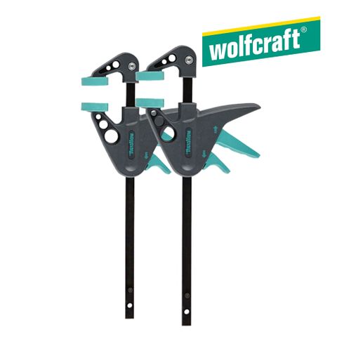 Wolfcraft 迷你槍型快速固定夾 -110mm -2入(3455100)