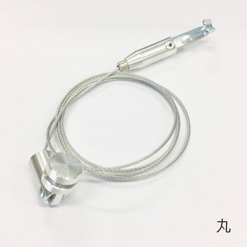 D吊圖輪附鋼索-1米(丸)